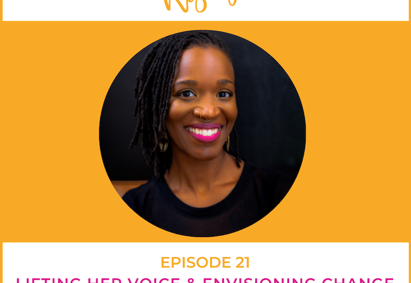 EP21 –  Rare Mamas Rising-Lifting Her Voice & Envisioning Change with Through Evely’s Eyes Founder & Rare Mama Tameka Diaz